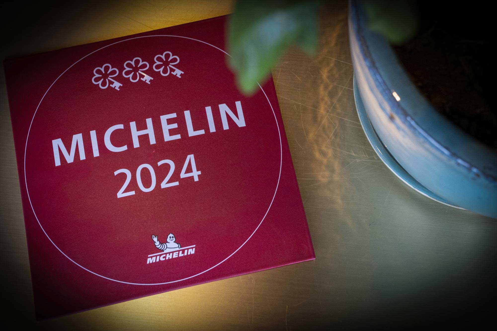 Michelin Three Key hotel plaque.
