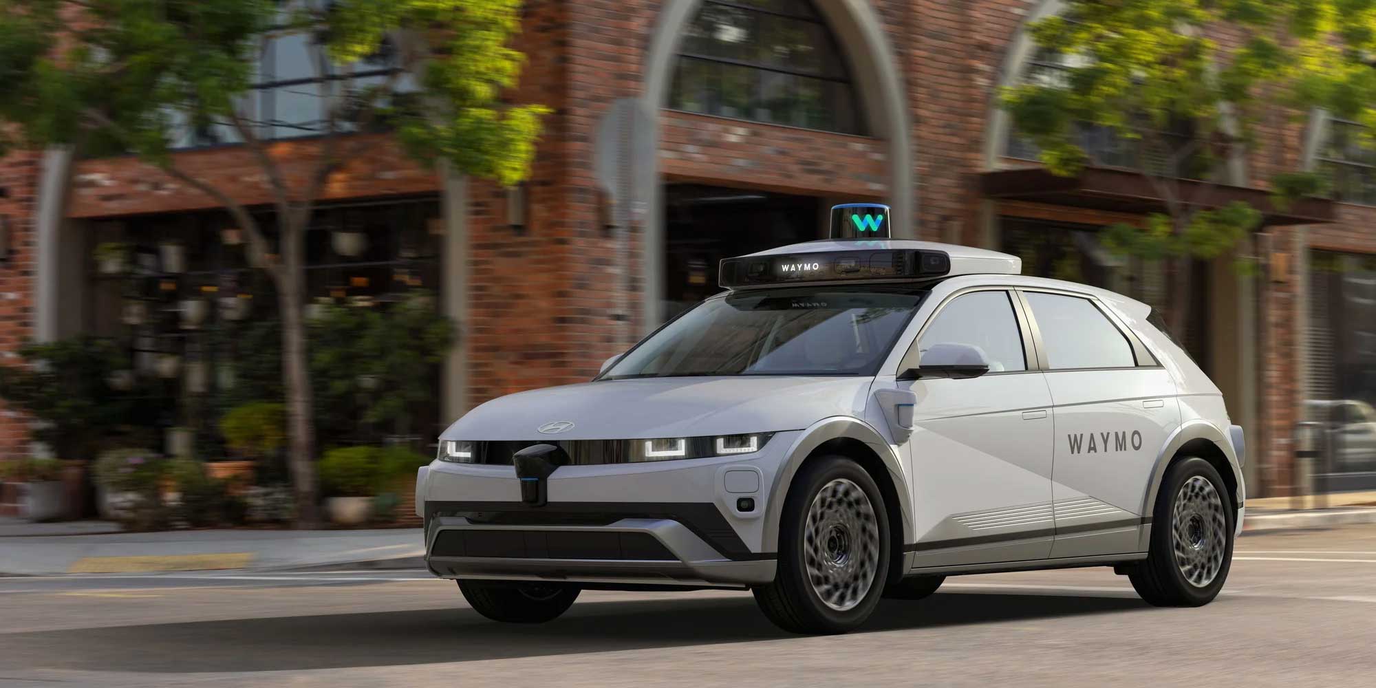 Rendering of Waymo autonomous taxi.