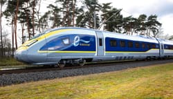 The Eurostar is a wheelchair accessible high-speed train.