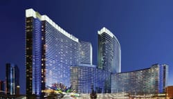 Exterior of the ARIA Resort & Casino - Wheelchair Accessibility Review