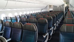 American Airlines economy class seats.