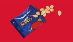 Package of Southwest Airlines peanuts.