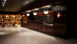 Front desk of The Adolphus Hotel in Dallas, Texas.