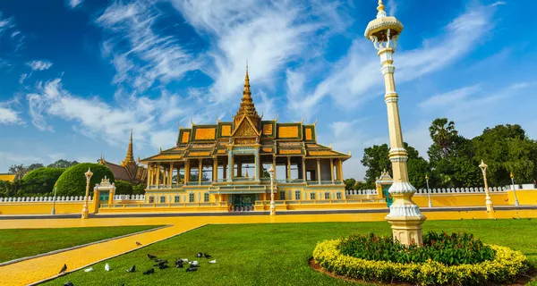 Phnom Penh, Cambodia skyline.