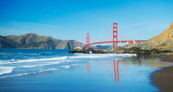 Golden Gate Bridge in San Francisco.