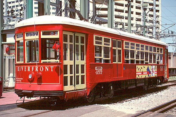 New Orleans Riverfront Streetcar