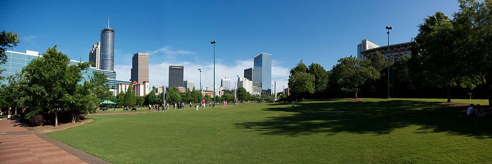 Atlanta's Centennial Olympic Park - Photo by veggiefrog