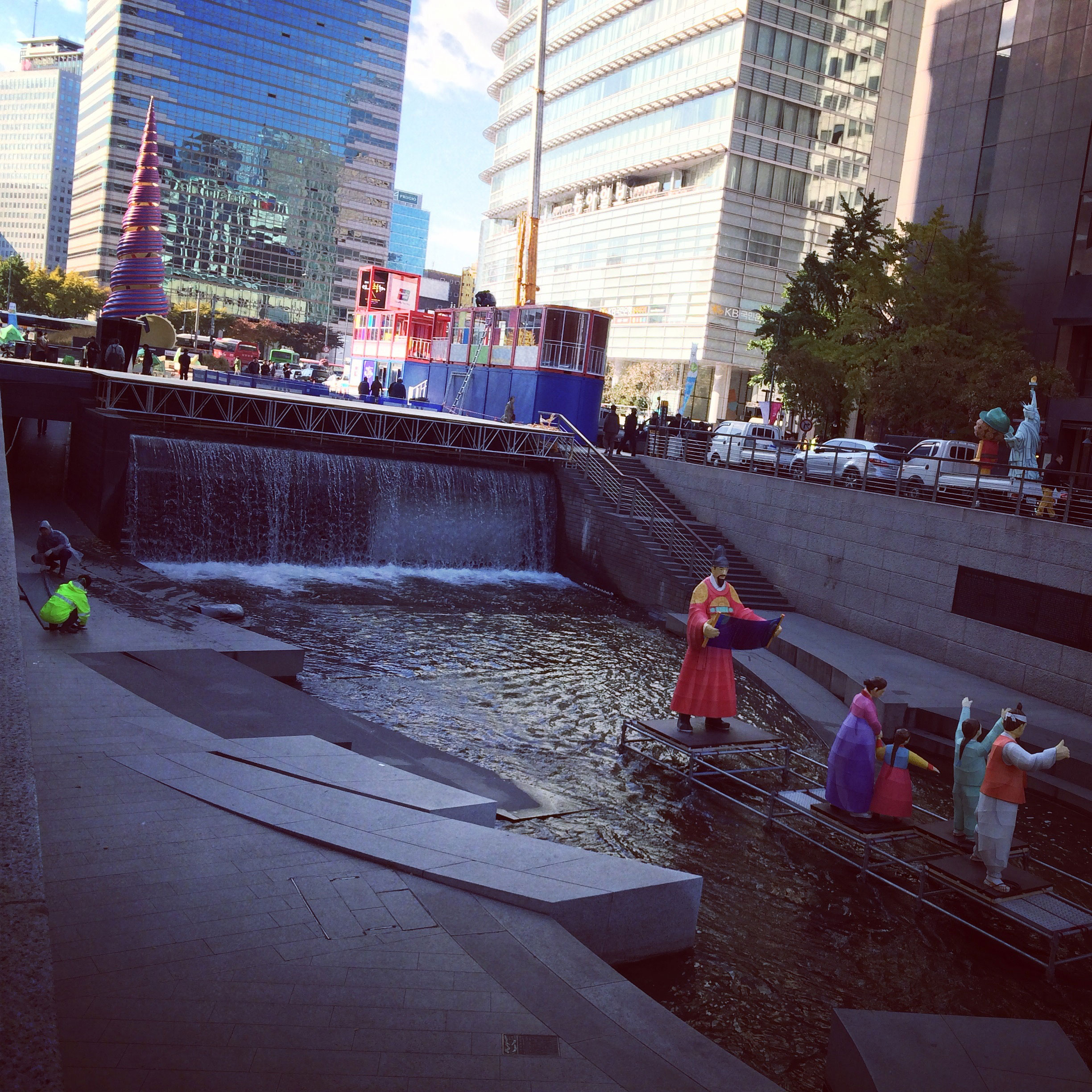 Cheonggyecheon Stream Walkway