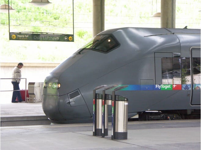 Oslo Flytoget Airport Express Train