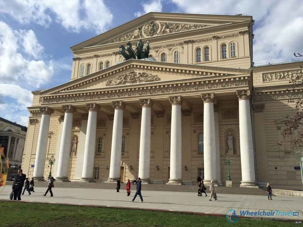 The historic Bolshoi Theatre