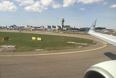 KLM Airplane at Amsterdam Schiphol