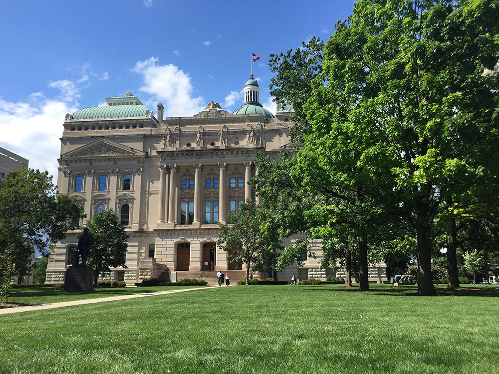 Indiana State Capitol Building - Photo by John Morris