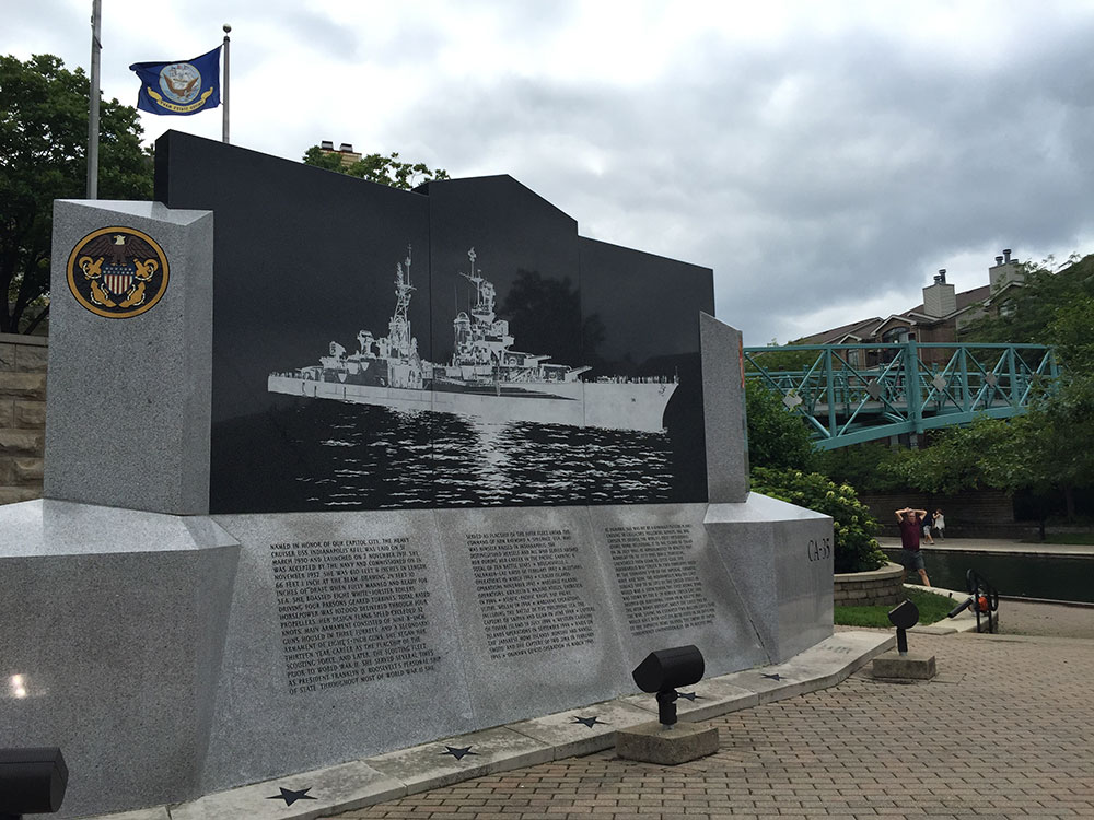 USS Indianapolis Memorial - Photo by John Morris