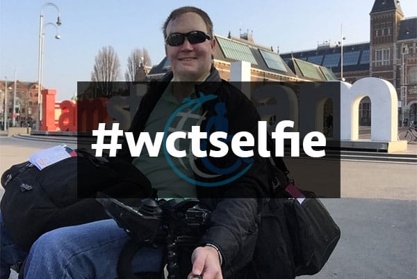 The #wctselfie Wheelchair Travel Selfie Project