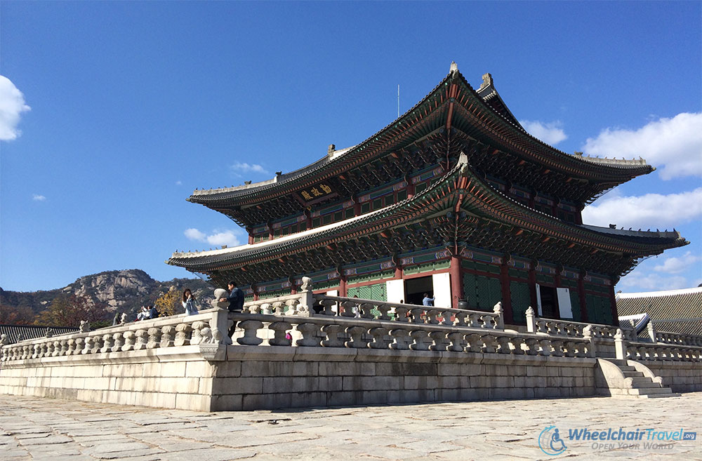 Gyeongbokgung Palace, Seoul Wheelchair Accessible Travel Guide - Geunjeongjeon Throne Hall