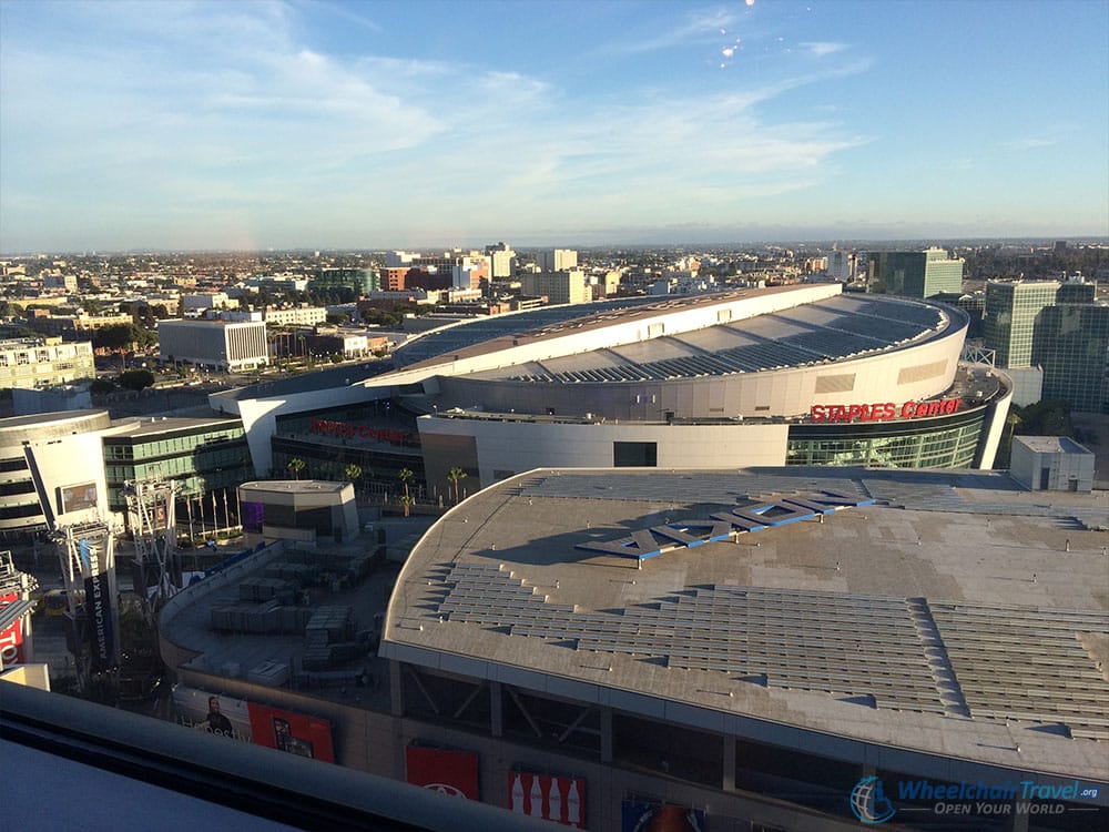 JW Marriott LA Live Chairman's Suite View