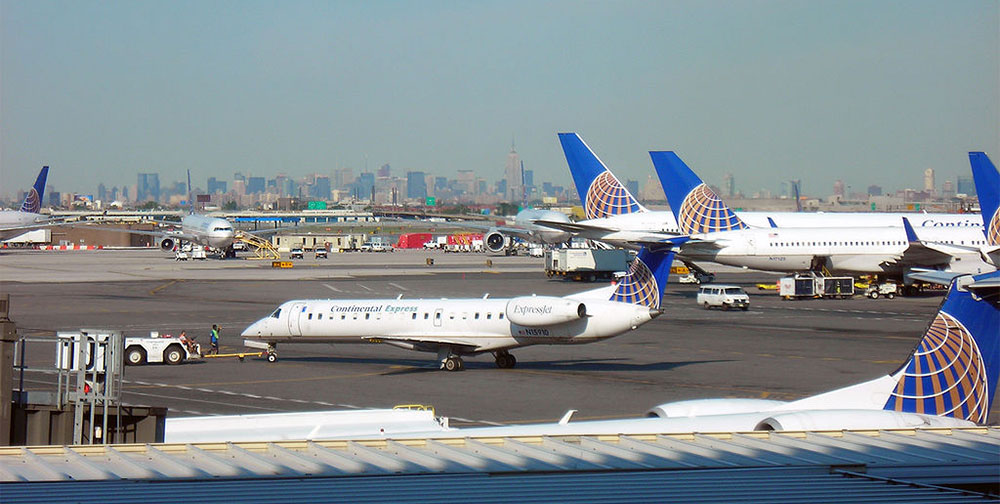 View from Newark Airport Terminal C