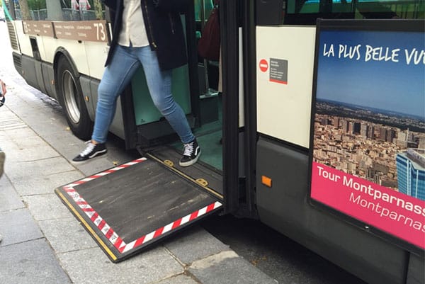 Paris, France Wheelchair Accessible Public Transportation