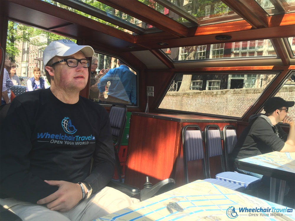 Amsterdam Canal Cruise Wheelchair Access