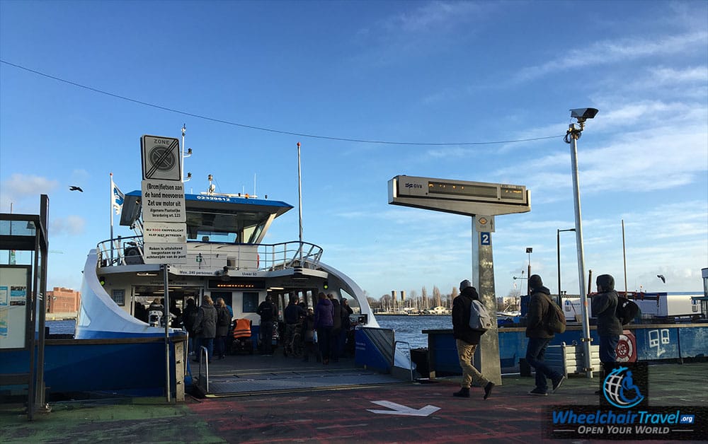 Amsterdam Ferry River Crossing