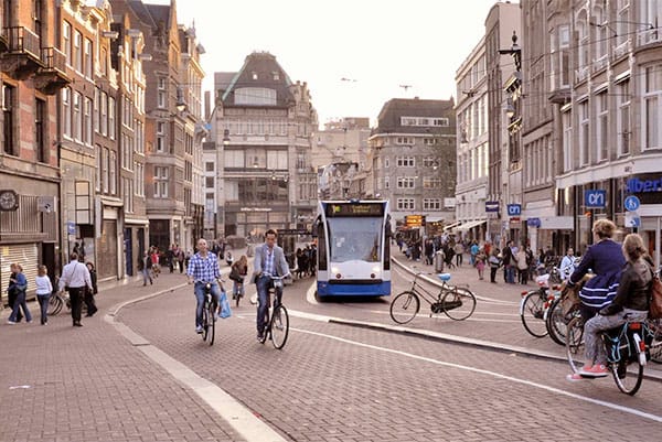 Amsterdam Sidewalks Wheelchair Access