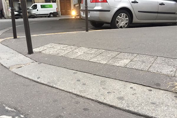 Paris Sidewalk Accessibility