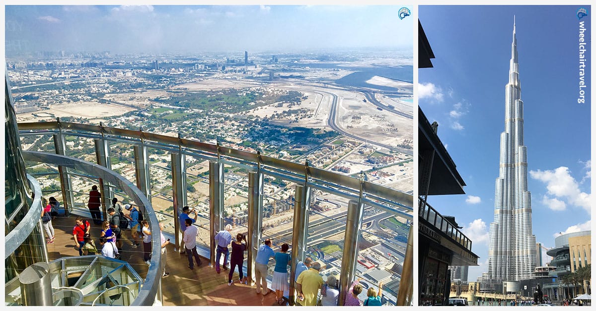 Burj Khalifa Wheelchair Access Observation Deck