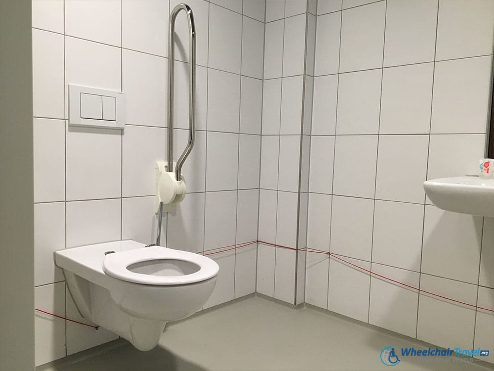 ClinkNOORD Amsterdam Wheelchair Accessible Toilet