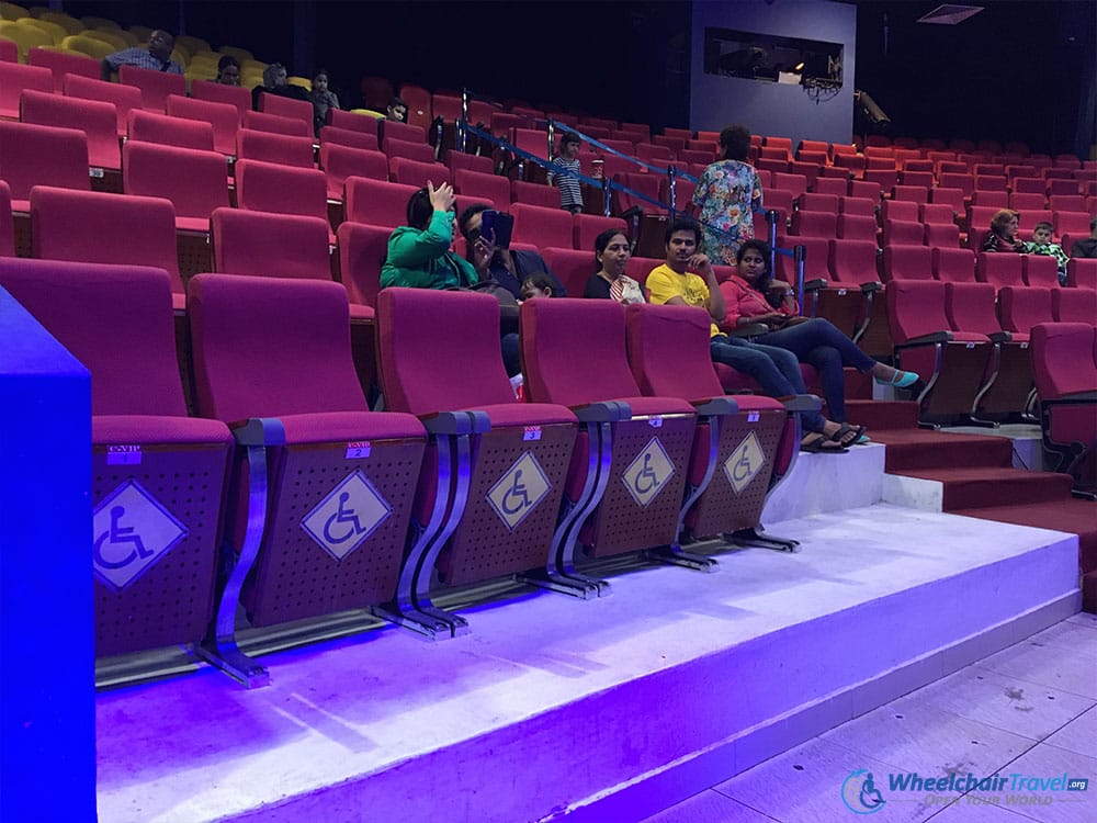 Dubai Dolphinarium Wheelchair Accessible Seats