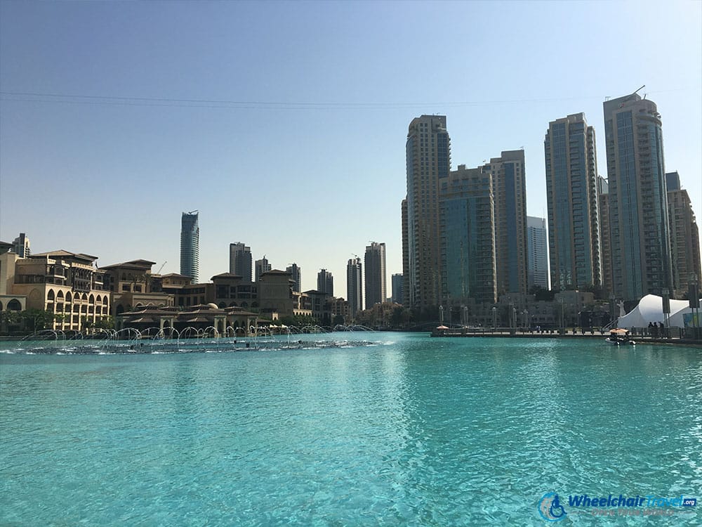 Dubai Mall and Dubai Fountains