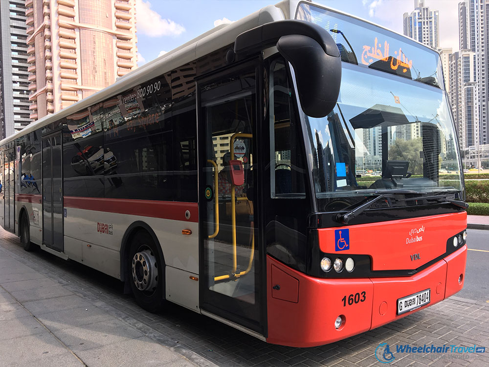 Dubai Wheelchair Accessible City Bus