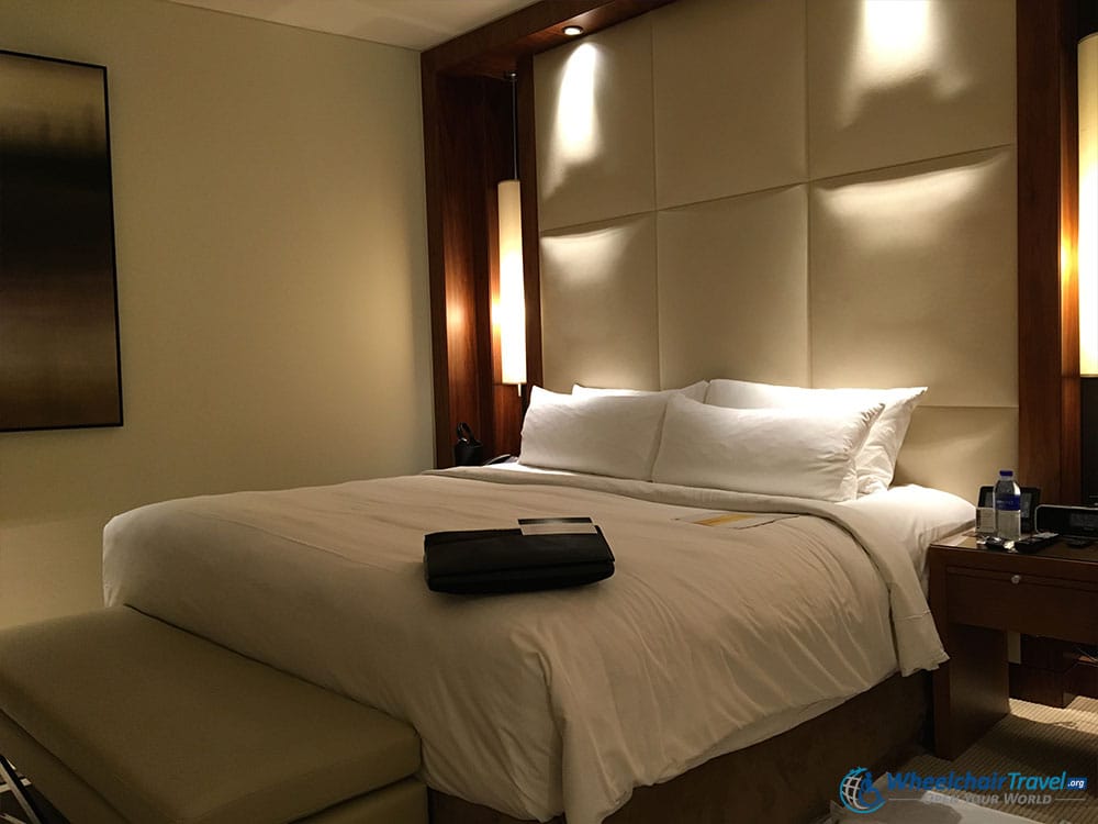 JW Marriott Marquis Dubai King Size Bed Wheelchair Access