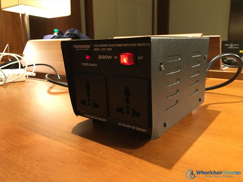 JW Marriott Marquis Dubai Power Transformer for Electric Wheelchairs