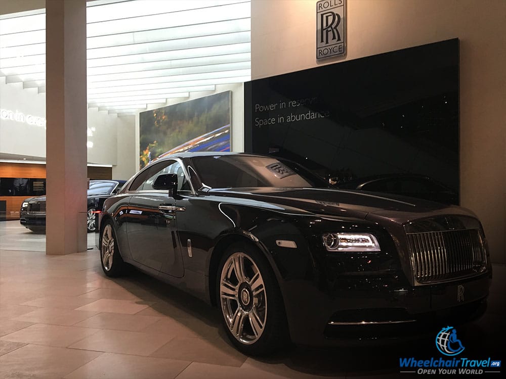 BMW Welt Rolls Royce Display