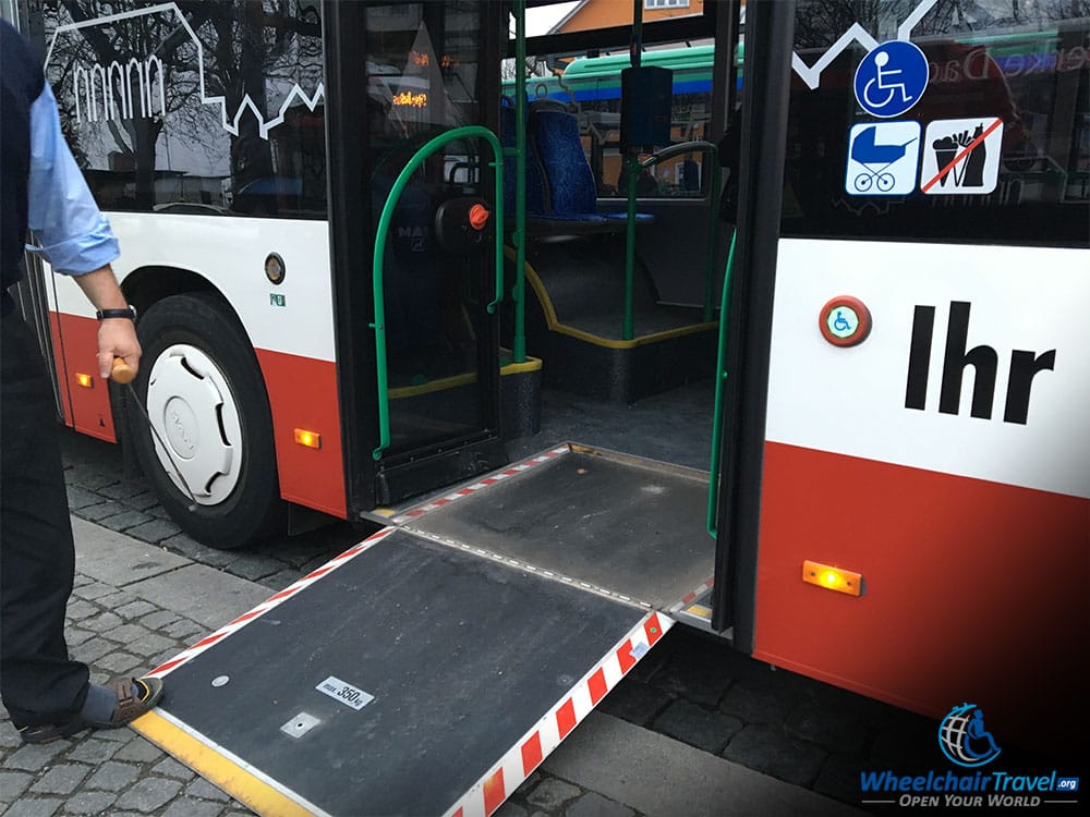 Dachau Bus 726 Wheelchair Access Ramp