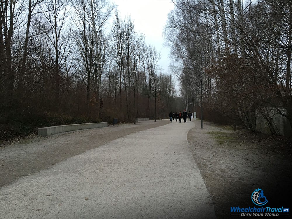 Path to the Dachau Camp Main Gate