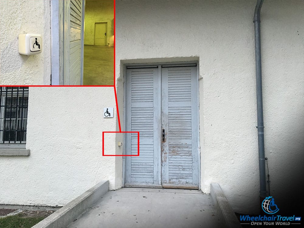 Dachau Camp Wheelchair Access Ramp Door