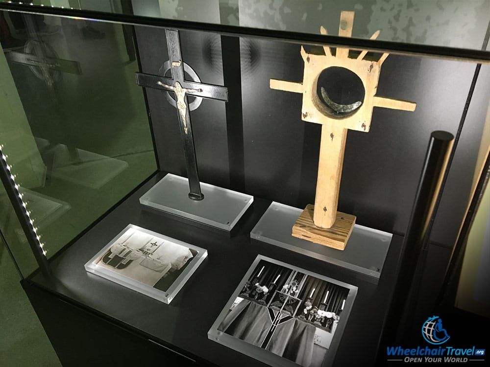 Christian Religious Objects At Dachau Concentration Camp