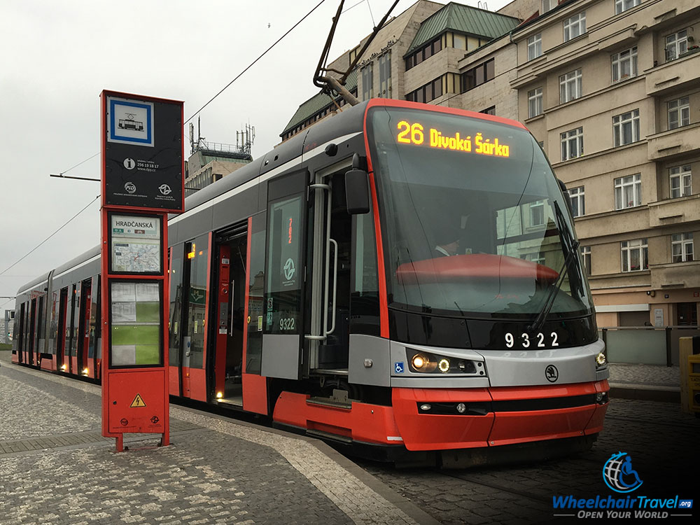 Prague Trams Wheelchair Accessible