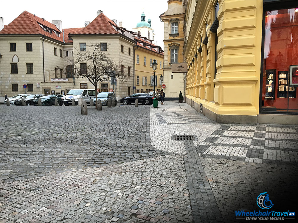 Prague Sidewalk Stone Surface Types