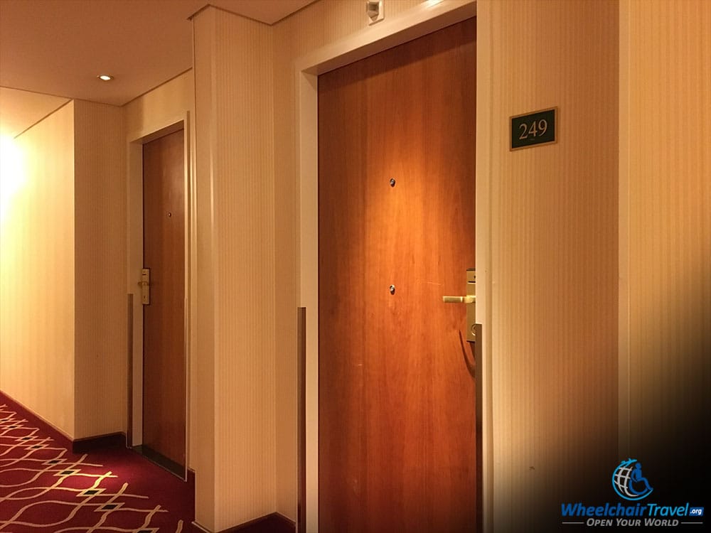 Prague Marriott Hotel Wheelchair Accessible Room 249