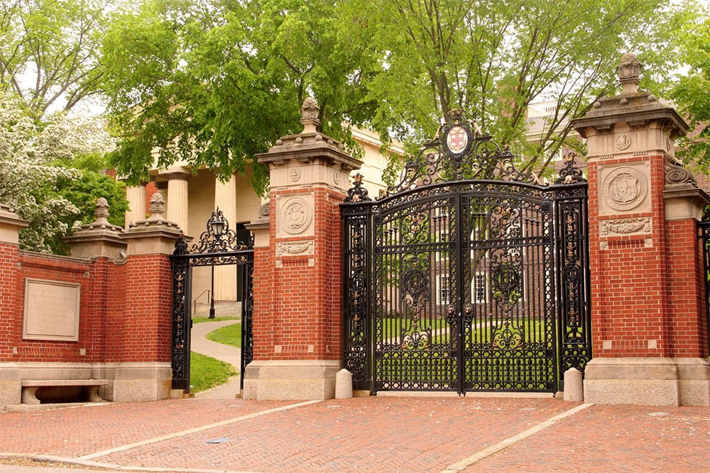 Van Wickle Gates at Brown University in Providence