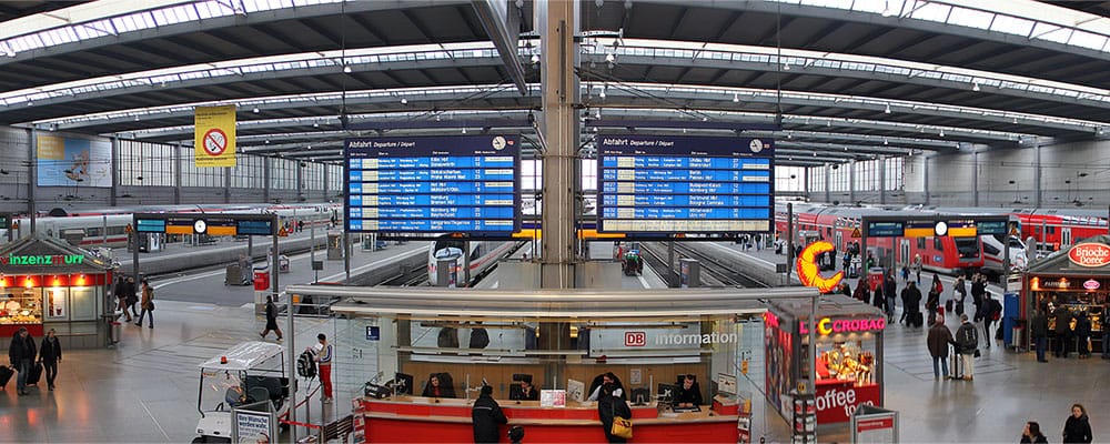 Munich Hauptbahnhof Train Station