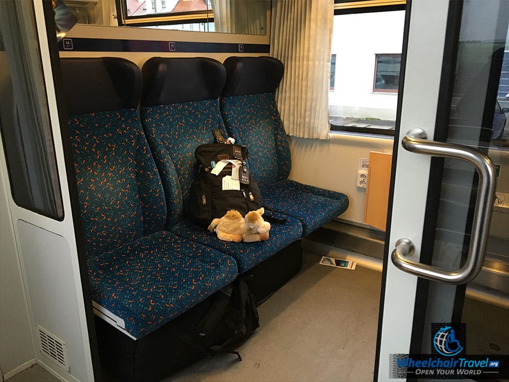 ALEX Train Wheelchair Accessible Passenger Cabin