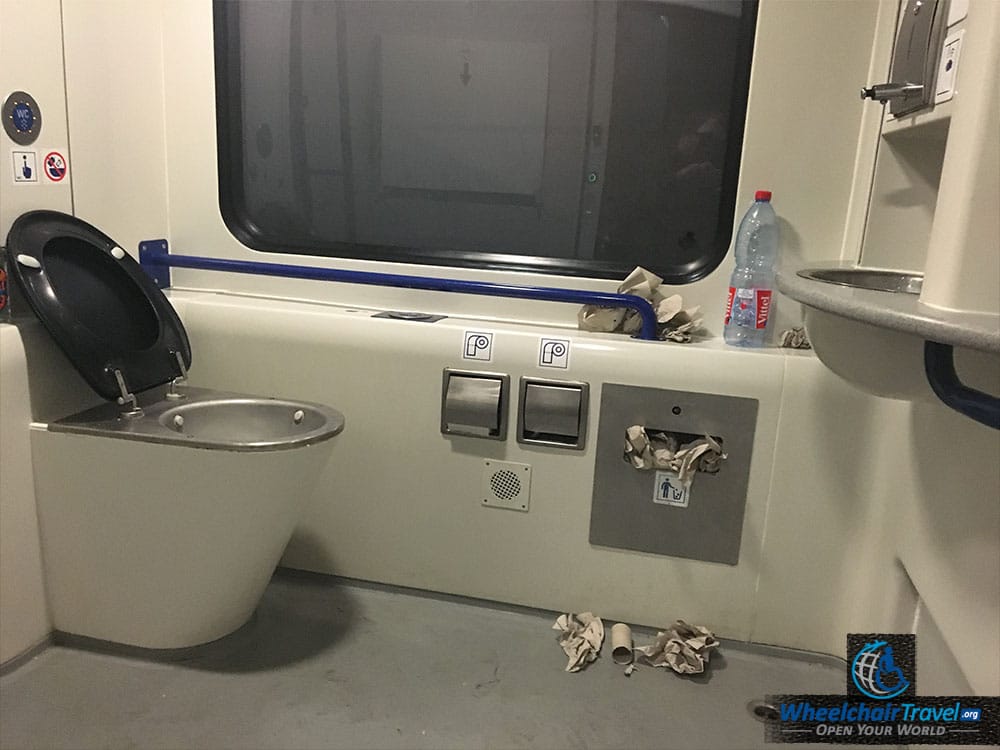 ALEX Train Wheelchair Accessible Bathroom