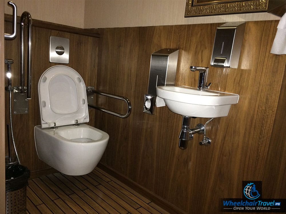 Moscow River Cruise Accessible Bathroom