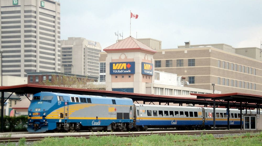 Via Rail Train