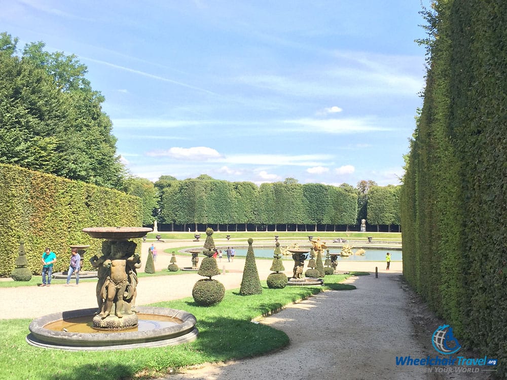 PHOTO DESCRIPTION: Palace of Versailles Gardens in France.