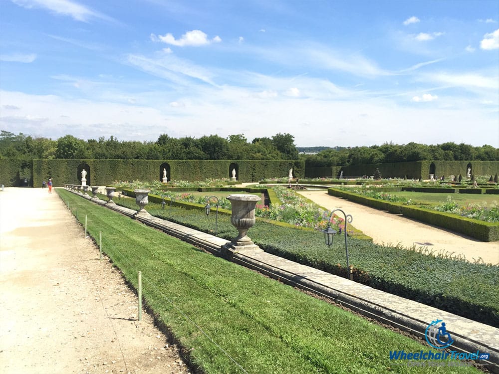 PHOTO DESCRIPTION: Palace of Versailles Gardens in France.