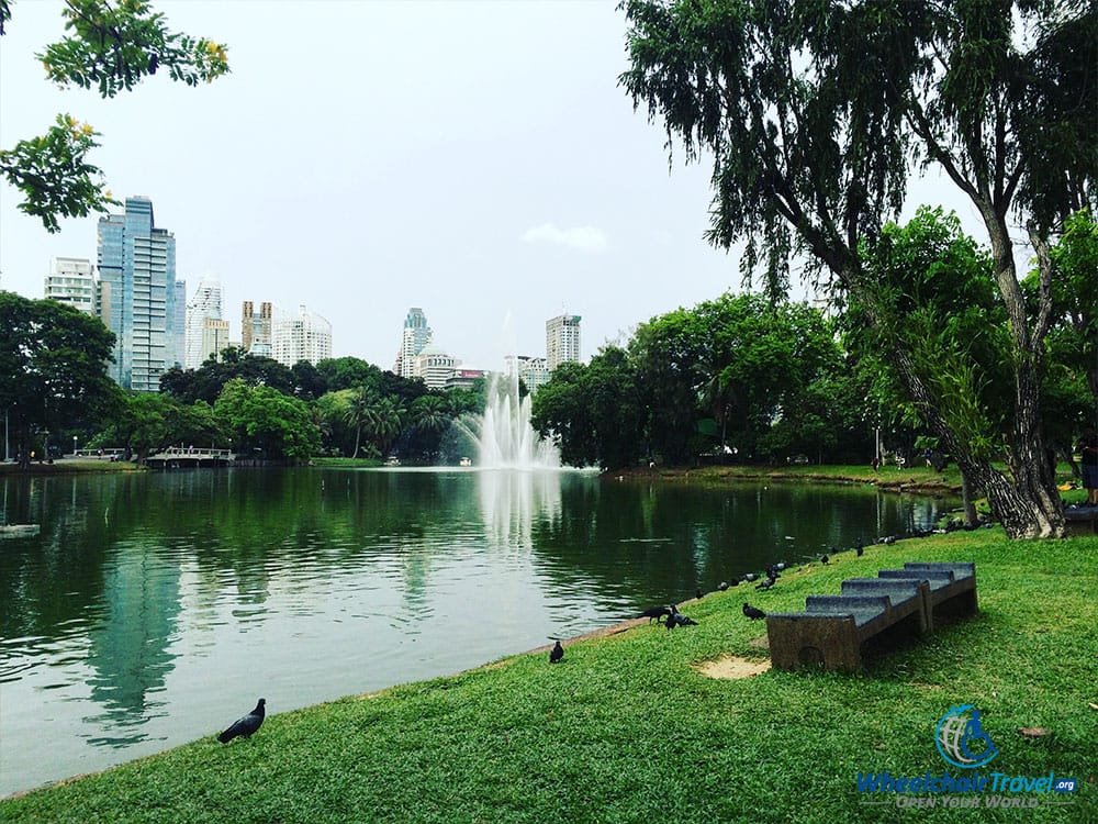 PHOTO DESCRIPTION: Lumpini Park in Bangkok, Thailand.